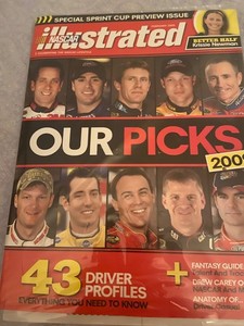 NASCAR Illustrated Magazine February 2009 Greg Biffle Poster New Never Opened