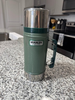 #ad Vintage Stanley Aladdin Thermos 24oz Wide Mouth USA $29.99