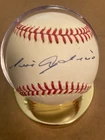 Luis Aparicio White Sox HOF signed auto baseball PSA/DNA  OAL Bobby Brown ball