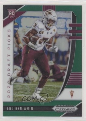 2020 Panini Prizm Draft Picks Rookies Green Eno Benjamin #119 Rookie RC fm0