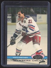 1991 Topps Stadium Club Members Only #NNO Mike Gartner (Mike Makes It 500)