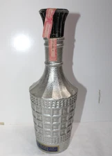 Jim Beam Whiskey Decanter Empty ~ Choice 1976 Silver Collector's Bottle