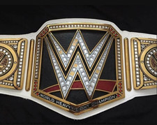 World Heavyweight Championship Replica Title Belt 6MM D Custom Plates Replica