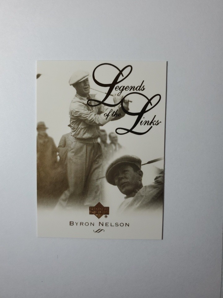 2003 Upper Deck Golf Byron Nelson Legends of the Links #71 Golf HOF