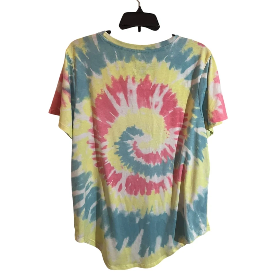 花生“对人过敏”史努比领带染料睡眠睡衣衬衫青少年尺寸 XXL — 第 2/4 张图片