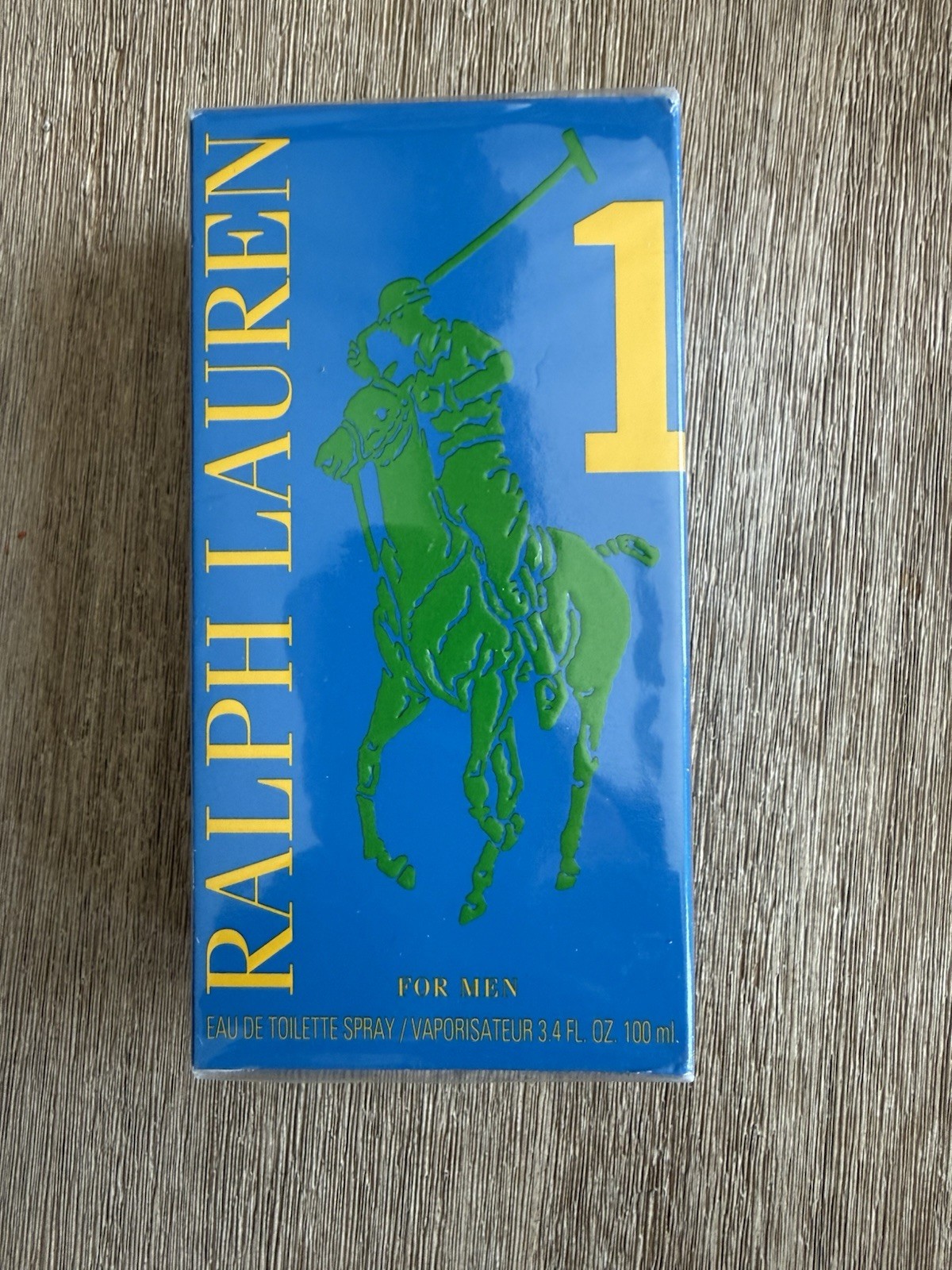 Polo Big Pony #1 (Blue) by Ralph Lauren men EDT 3.4 oz 100mL New In Box!!
