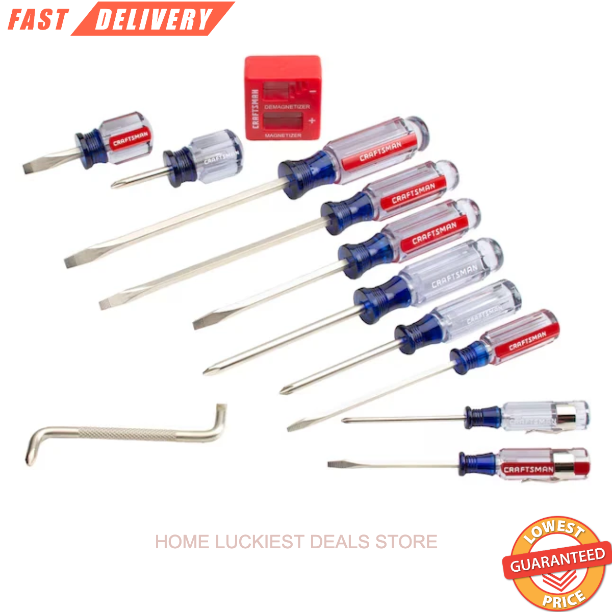 CRAFTSMAN Screwdriver Set Assorted 12Piece