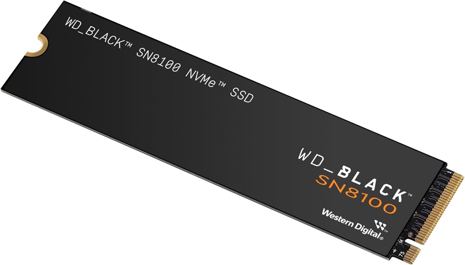 WD_BLACK 4TB SN8100 NVMe SSD Internal Solid State Drive Gen 5 PCIe 5.0x4 M.2 22. Available Now for $400.00