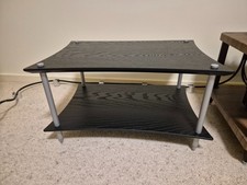 Quadraspire Q4 Evo black  2 shelf HiFi Rack like New