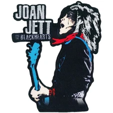 Patch - C&D Visionary - Joan Jett & the Blackhearts Stencil 3"x3.75" Iron-On NEW