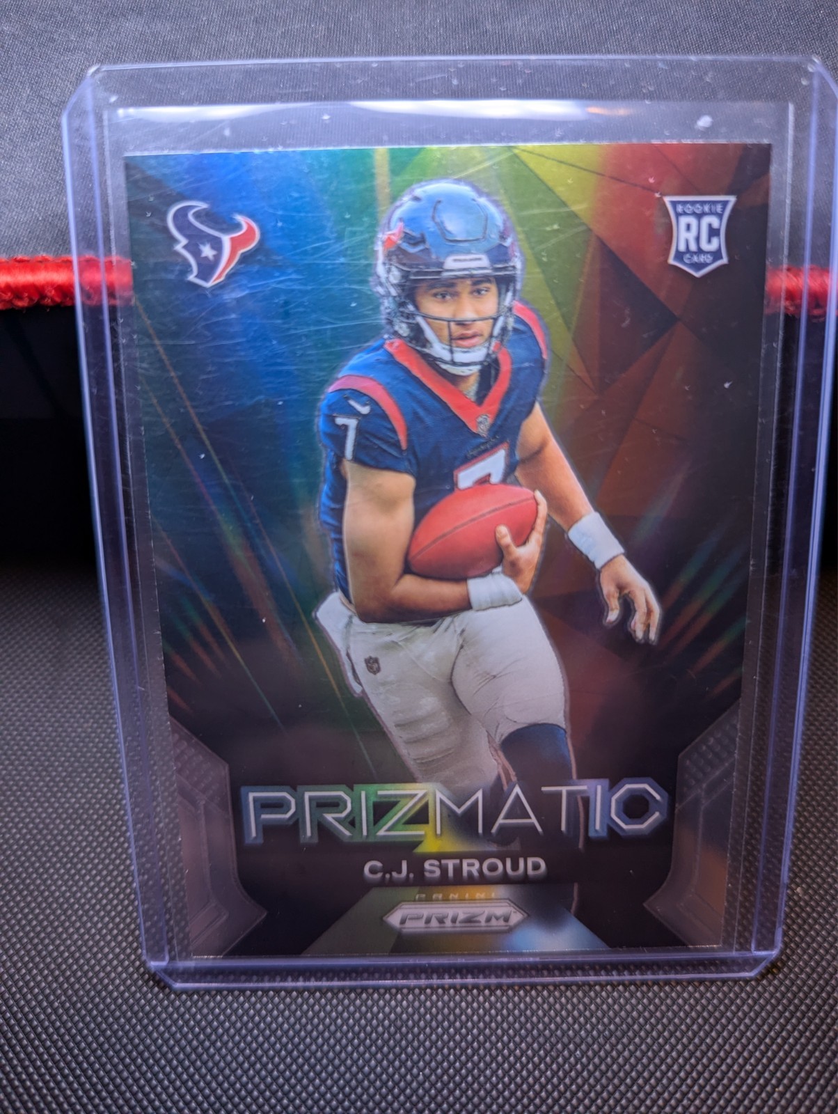 2023 Panini Prizm Prizmatic CJ Stroud (RC) #6 Texans QB