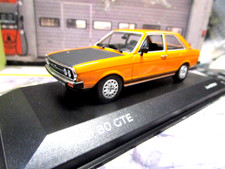 AUDI 80 GTE Sport B1 Typ 82 orange 1975 - 1978  Minichamps Dealer 1:43
