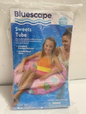 Bluescape Sweet Inflatable Swim Tube 2 Ft 7 In Wide Ages 9+ 