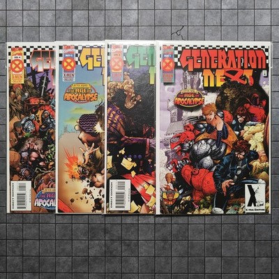 Generation Next #1-4 (1 2 3 4) - Age of Apocalypse - Complete Series Set - VF