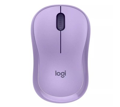 Logitech M240 Silent Bluetooth Compact Mouse for Mac PC - Lavender (3EA)