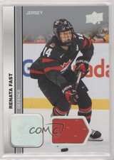 2023 Upper Deck Team Canada Juniors Women's WC Jersey Renata Fast #45 1i6y