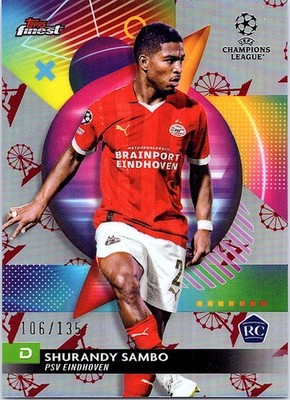 2023-24 Finest UEFA #89 Shurandy Sambo Ferris Wheel #/135