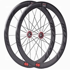  Set ruote bici da strada 20 pollici 451/406 freno a V ruote bici con mozzo in fibra di carbonio