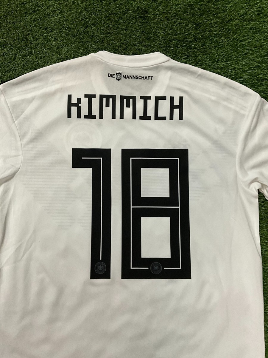 83-84 SSV ULM ウルム (H)＃9 選手用 アディダス M1031m adidas Germany Men's Home Jersey 18/19 Legend Kimmich #18 - White