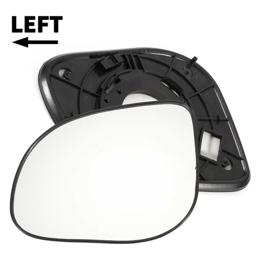 Car Left Driver Side White Mirror Glass W/ Back Non-heated for Hyundai I10 11-13