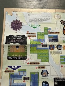 Magic of Scheherazade CUL-AS-US NES Nintendo Insert Poster / Map Only