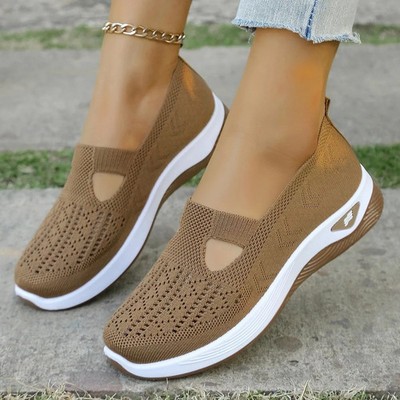 Women'S Casual Shoes Breathable Comfortable Orthopedic Shoes Non Slip Sneakers f
