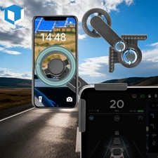 Magnetic Car Phone Mount 360 Rotation for Tesla Model 3/Y/X/S Display Screen
