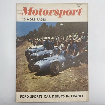 Vintage Motorsport Magazine December 1952