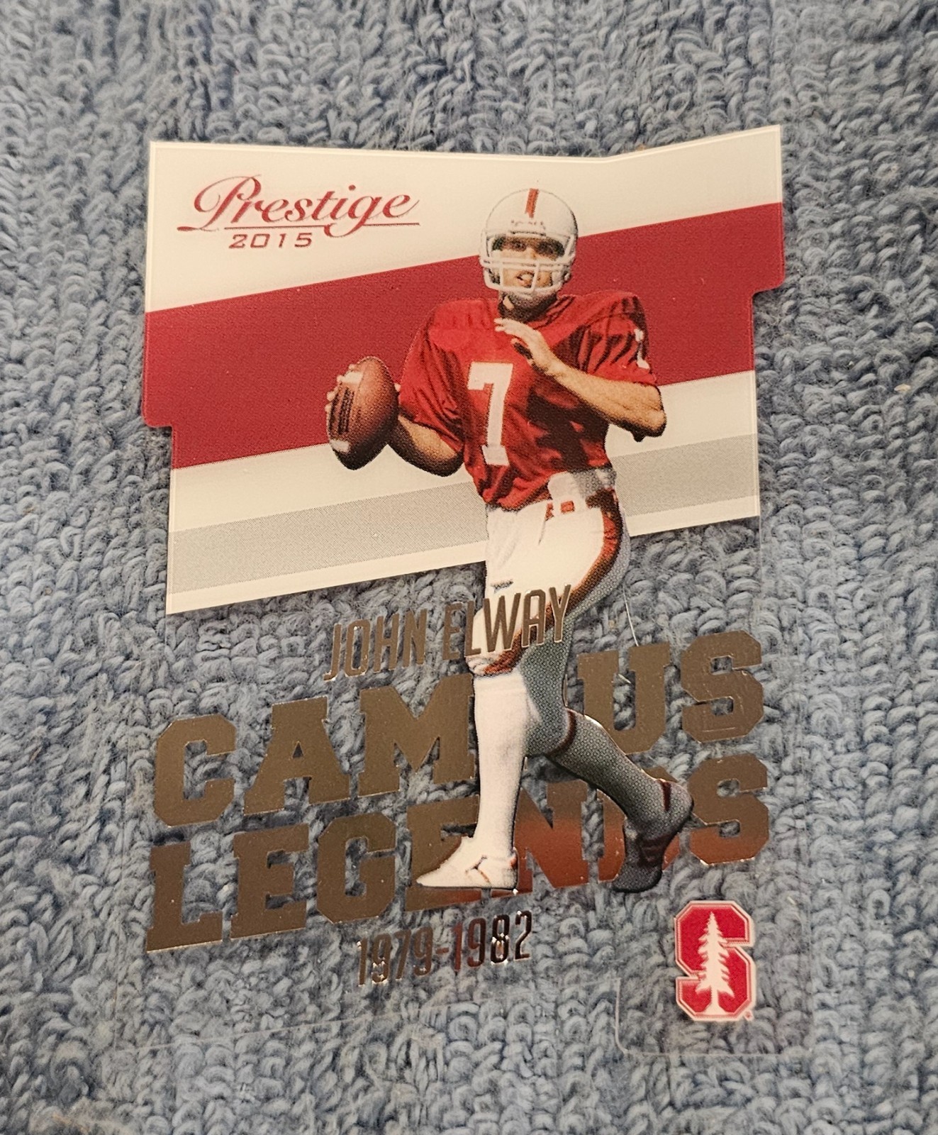 AQ) 2015 Prestige Campus Legends Acetate FOOTBALL John Elway Stanford #1