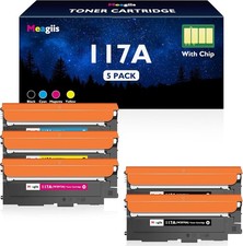 Meagiis Pack 5X 117A Toner HP Color Laser MFP 178nw 179fnw 150nw 150a 178nwg 179
