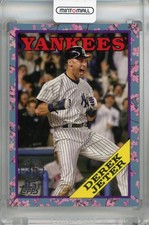 2023 Topps Japan Edition Derek Jeter 1988 Topps Cherry Tree
