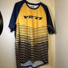 Yeti Cycles Longhorn Jersy Yellow/blue Size XXL