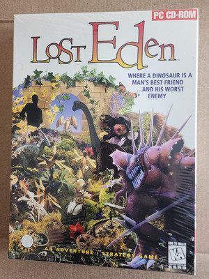Lost Eden PC Big Box CDROM (1995) NEW Factory Sealed Dinosaur Adventure Epic