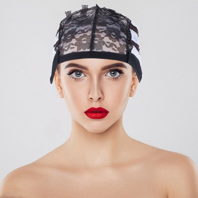  2 Stück Perückenkappen Atmungsaktive Mesh Perücken Caps Lace Front Perücke Cap