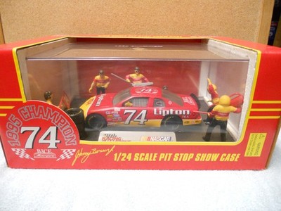 1/24 Racing Champions pitstop Showcase 1995 Busch Champ #74 Lipton Chevy