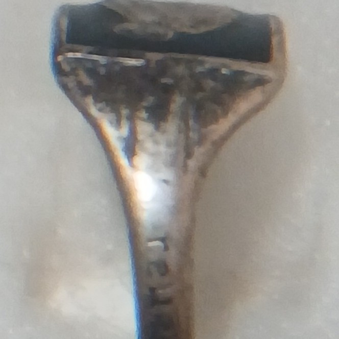 ww2 third Reich silver ring authentic - image 7