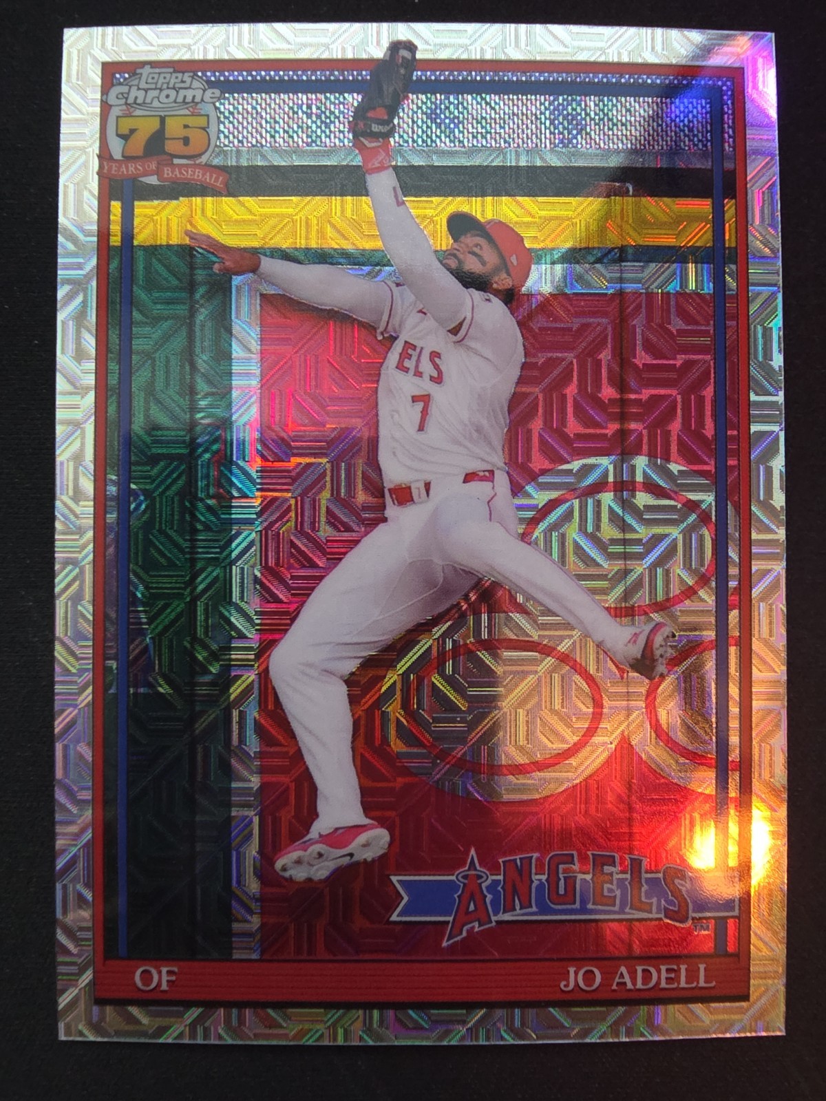 2026 Topps Update Silver Pack  Mojo Refractor Jo Adell U91C-52