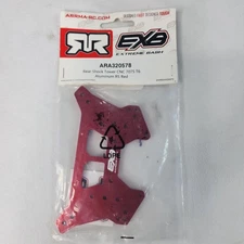 Arrma ARA320578 Rear Shock Tower CNC 7075 T6 Aluminum RS Red Talion