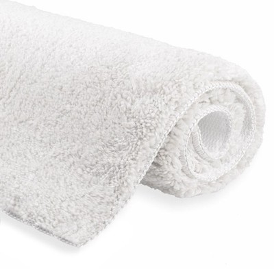 etérea Badteppich Vicky Badematte rutschfest Hochflor Shaggy OEKO-TEX waschbar