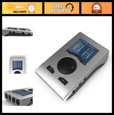 USB Audio Interface for Recording, Streaming & Podcasting - Low Latency, High Qu