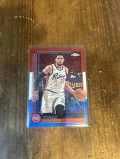 NBA 2025-26 Topps Chrome Basketball Tobias Harris Red White & Blue Refractor #6