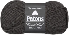 Classic Wool Roving Yarn Dark Grey