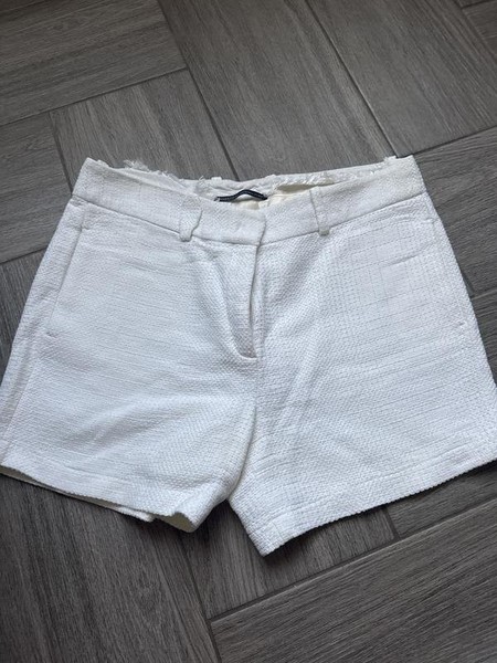 Women Ermanno Scervino Shorts White 38 / M / 46 #3UK5