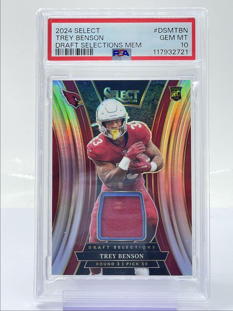 Trey Benson Panini Select Draft Selections Memorabilia #DSMTBN Base