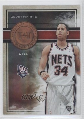 2009-10 Panini Absolute Memorabilia Heroes Spectrum 35/100 Devin Harris #8 1i0