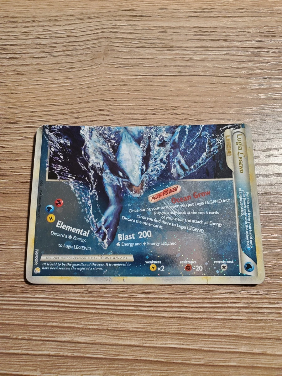 Lugia Pokémon TCG Heartgold & Soulsilver English Collectible