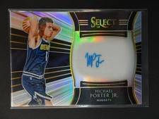 Michael Porter Jr. RC 2018-19 Panini Select Basketball Rookie Auto 185/199 [eric