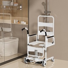 Patient Chair Hydraulic Transferred Lift Wheelchair Reclining transfer bed US