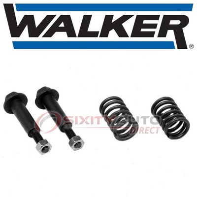 Walker Resonator Assembly To Extension Pipe Exhaust Bolt & Spring for nr