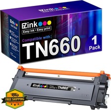 E-Z Ink TN660 TN630 Toner Black for Brother HL L2300D L2380DW L2320D